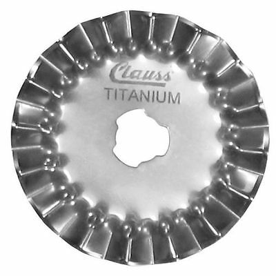 Clauss Rotary Cutter Replacement Blade - 45mm Pinking Blade M206.04